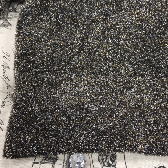 KATE SPADE NEW YORK metallic fuzzy sweater - Picture 4 of 7